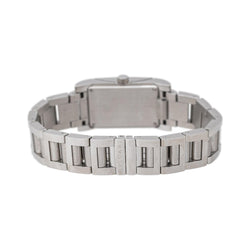 Montre BULGARI Rettangolo en acier