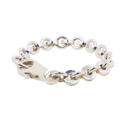 Bracelet Maille HERMÈS "Voltige" en argent