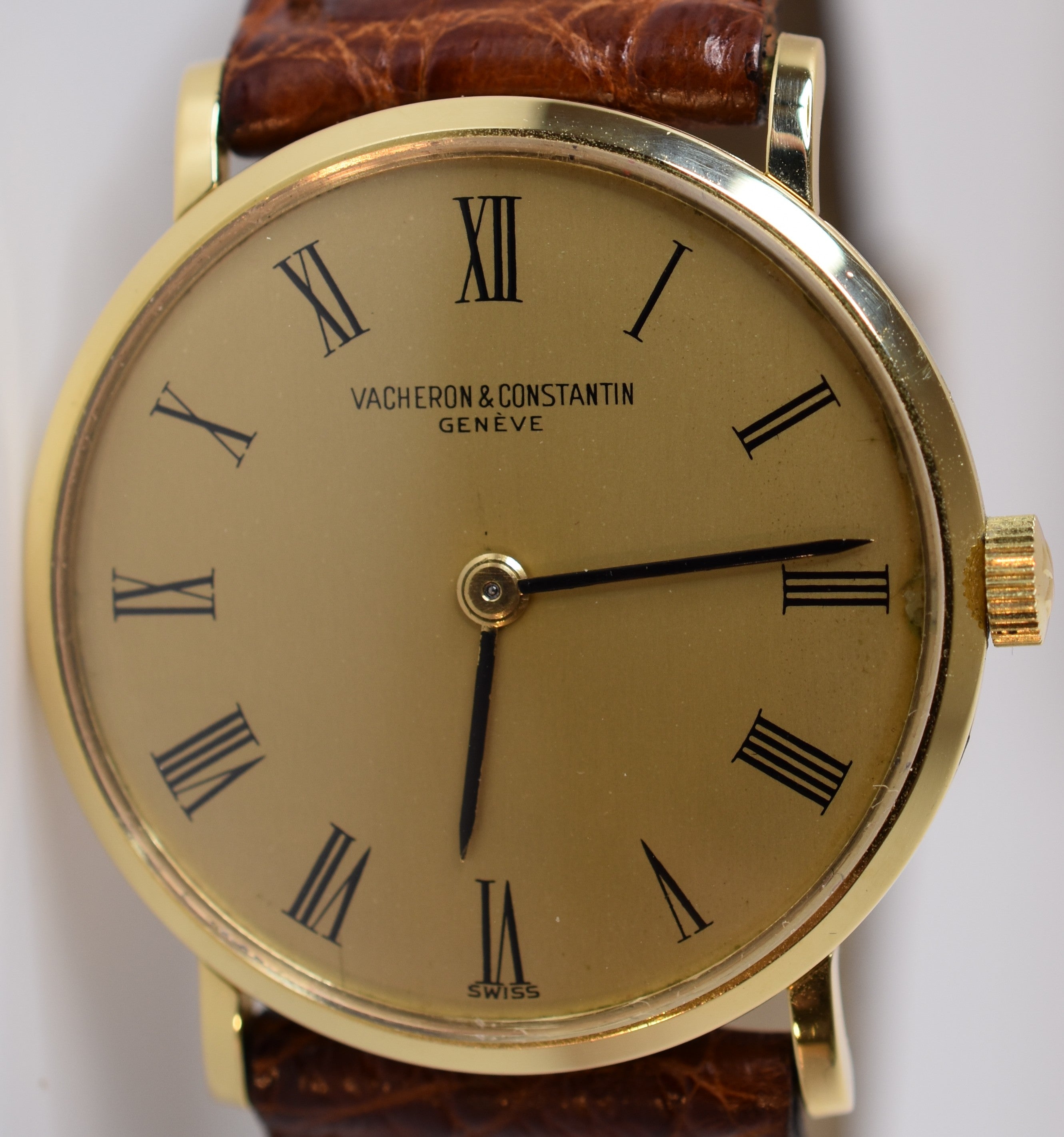 Vacheron Constantin Extra-Plate H/F Or 18 carats, équipée du mythique calibre 1003