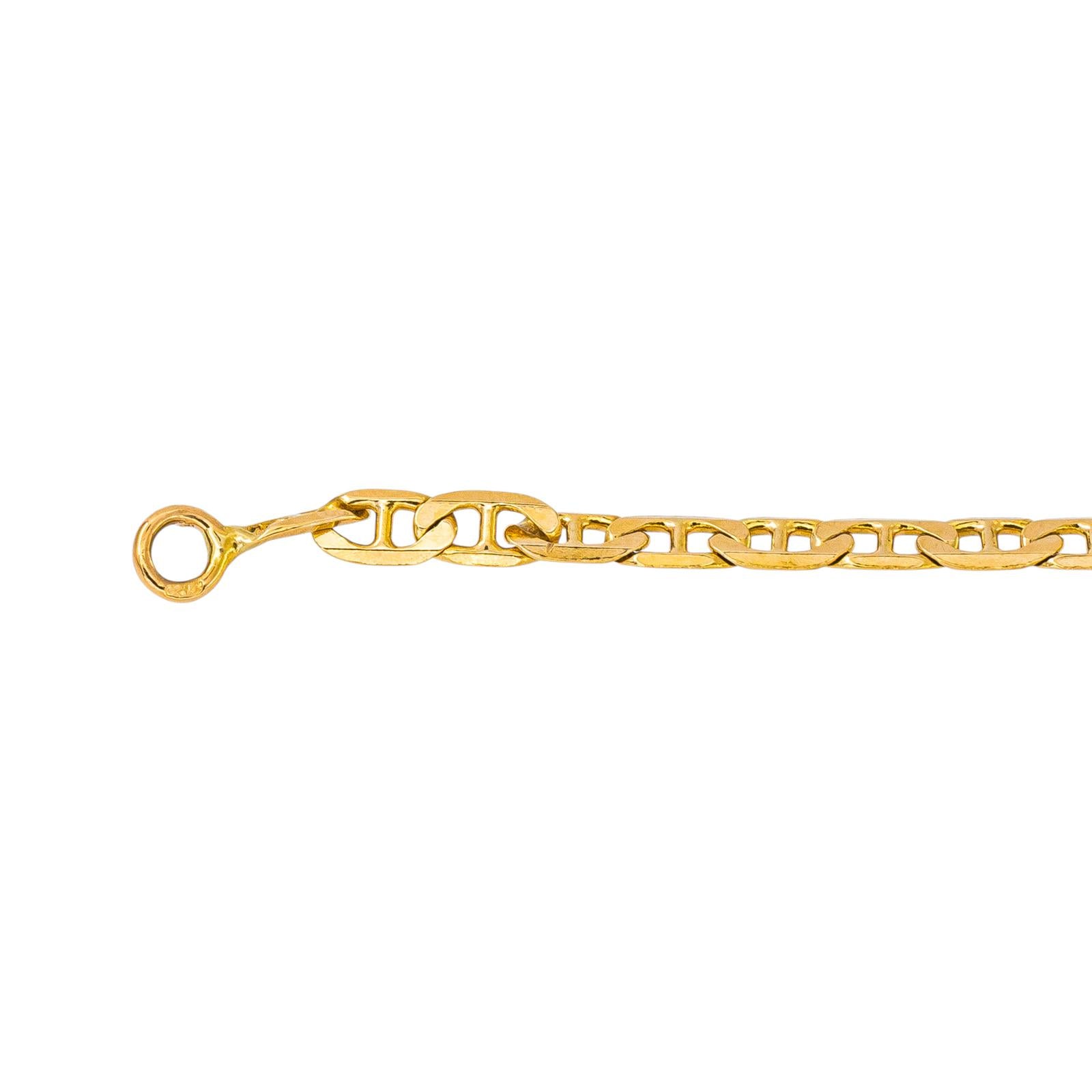 Bracelet Maille torsadée Or jaune