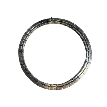 Bracelet Ligne en or blanc et diamants