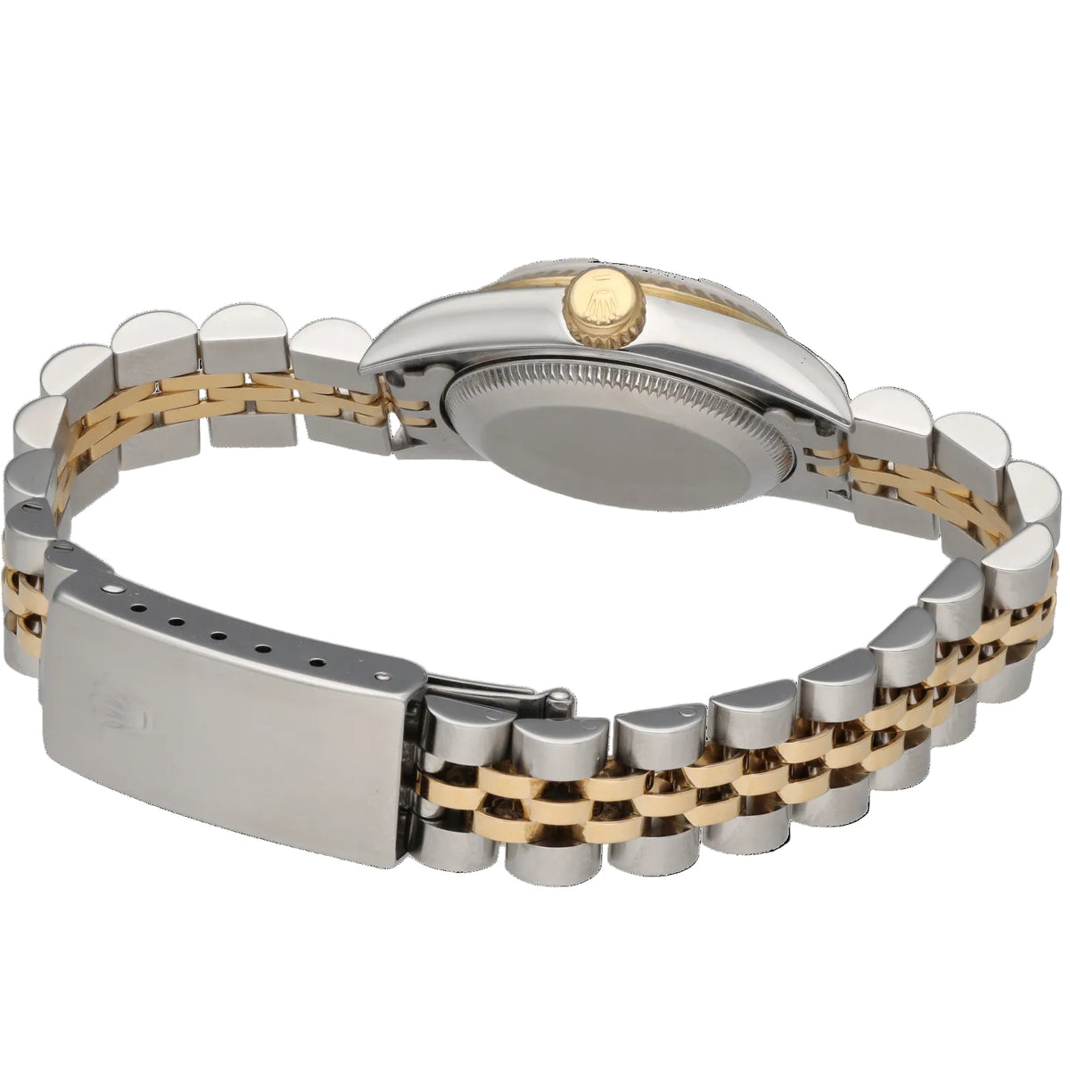 Montre ROLEX "Lady Oyster Perpetual" en or jaune et acier