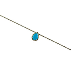 Collier Pendentif BOUCHERON "Serpent Bohème" en or jaune et turquoise