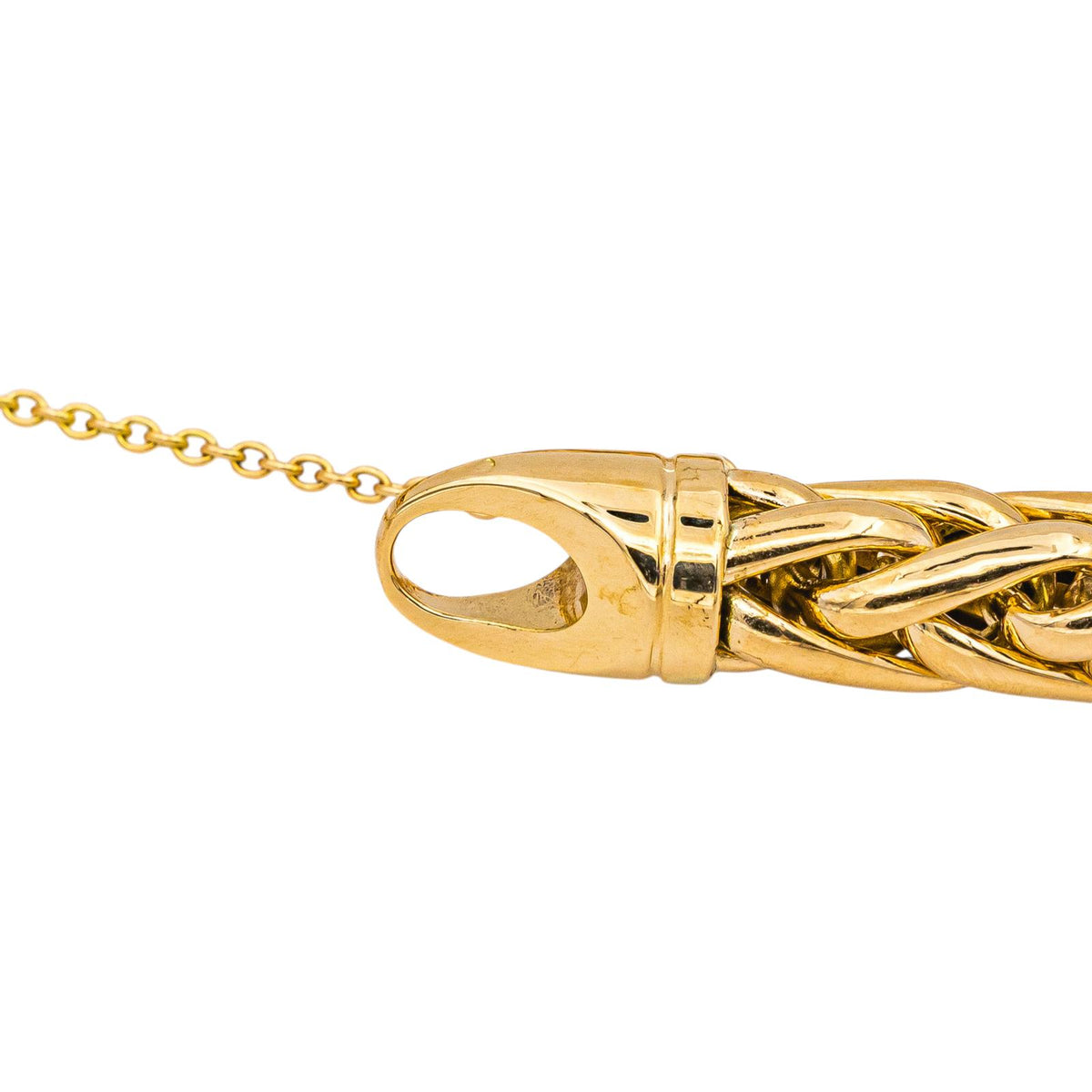 Bracelet Maille palmier Or jaune