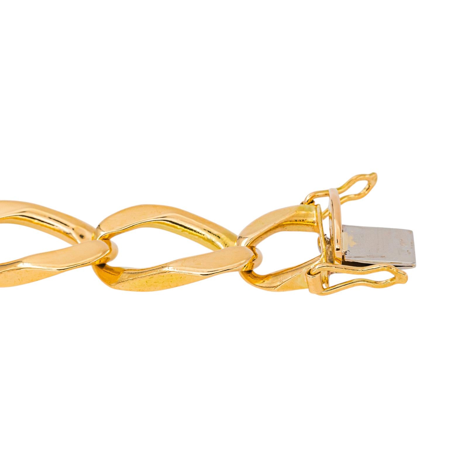 Bracelet Maille en or jaune