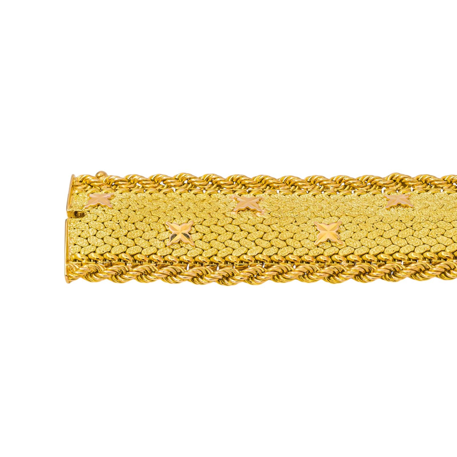 Bracelet Manchette Or jaune