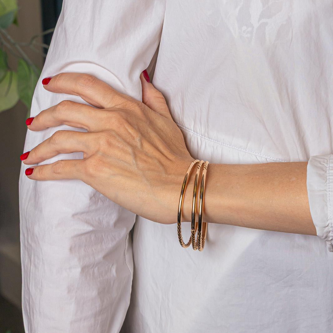 Bracelet Jonc en or rose
