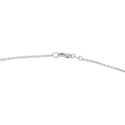 Balmain Collier Maille Forçat  Or blanc