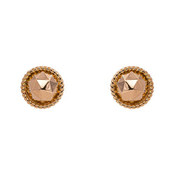 Boucles d'oreilles  Puces  Or rose