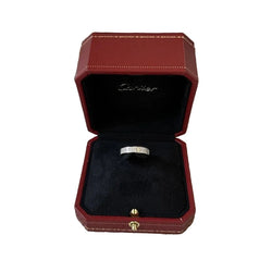 Bague Alliance CARTIER "Love" en or blanc et diamants