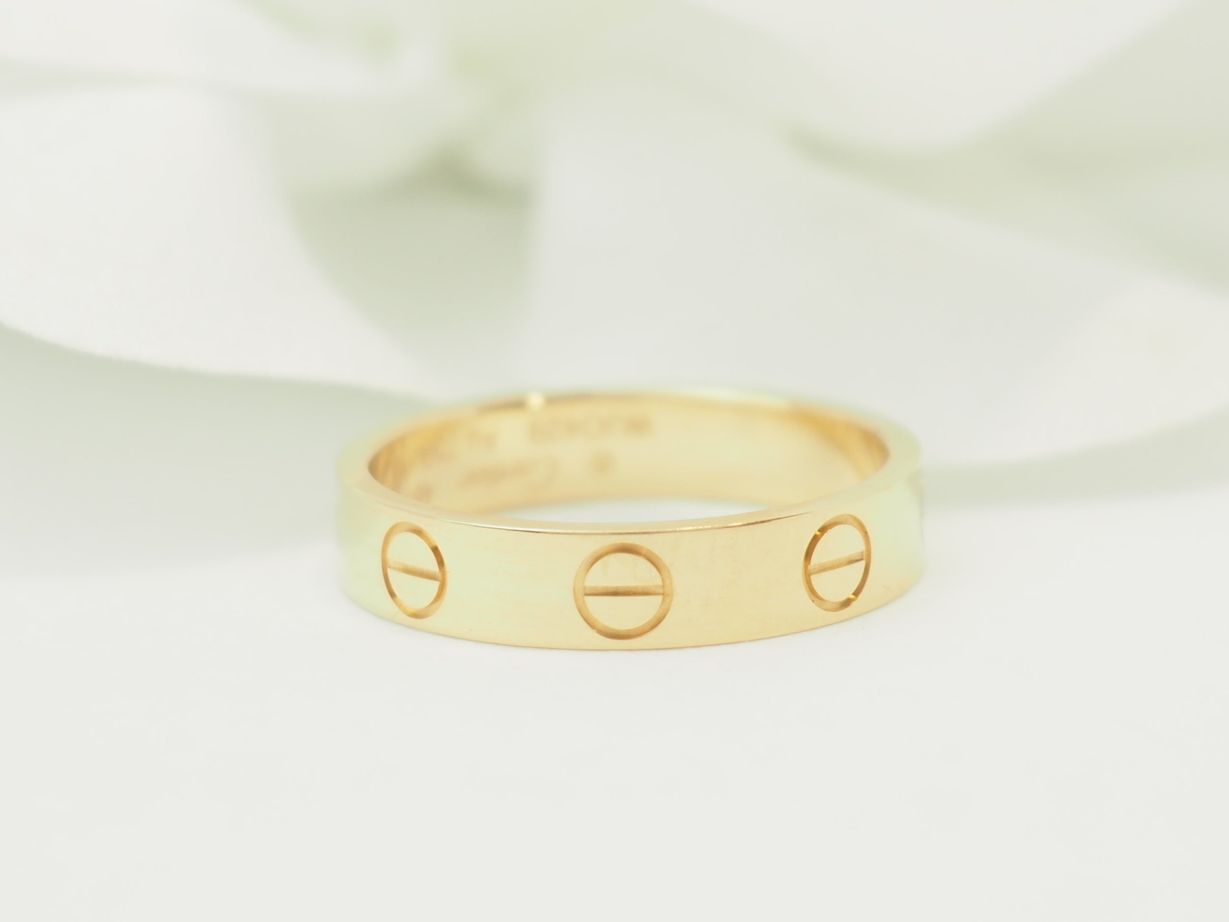 Bague Alliance CARTIER "Love" PM en or jaune