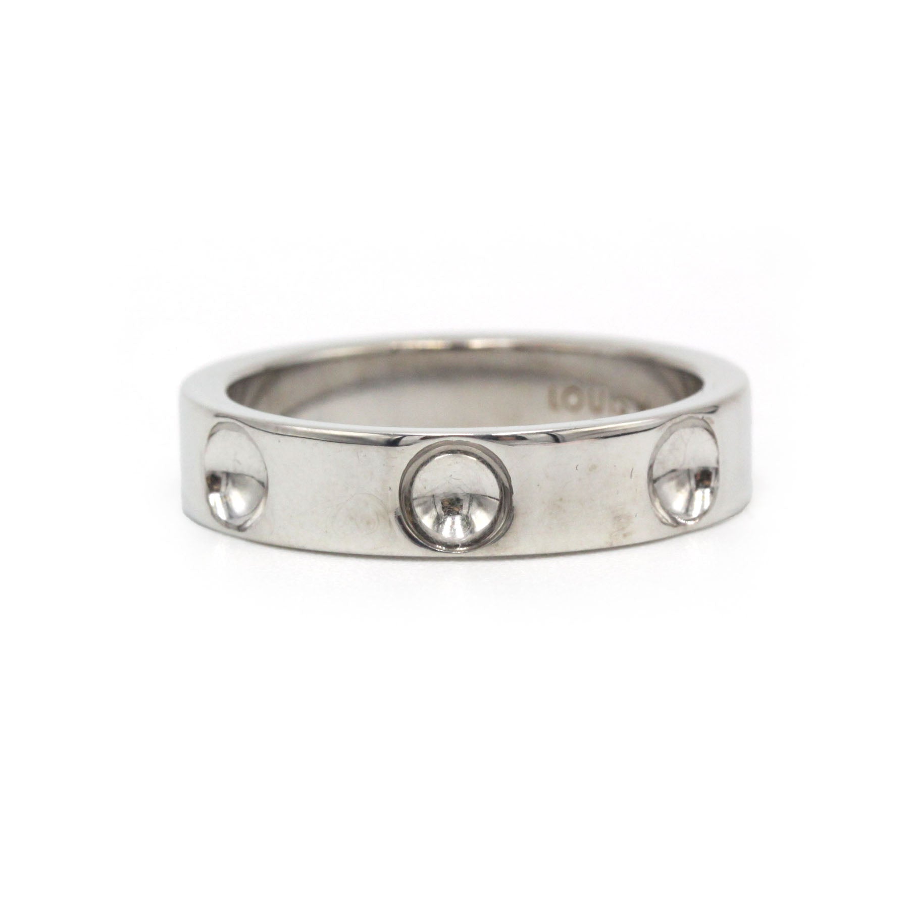 Bague Louis VUITTON "Empreinte" en or blanc