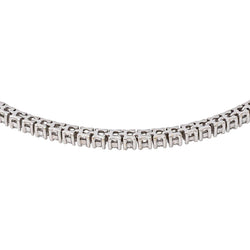 Bracelet Tennis Or blanc Diamant
