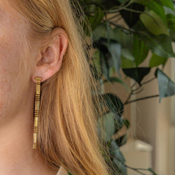 Boucles d'oreilles Pendantes en or jaune