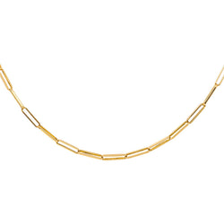 Collier Maille Forçat Or jaune