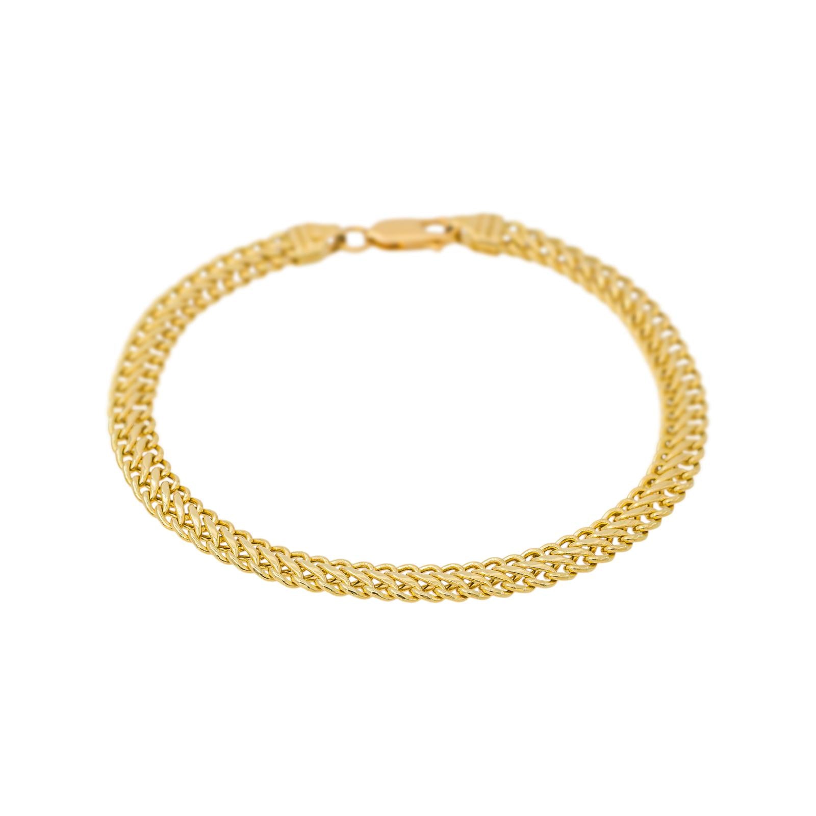 Bracelet Maille souple Or jaune