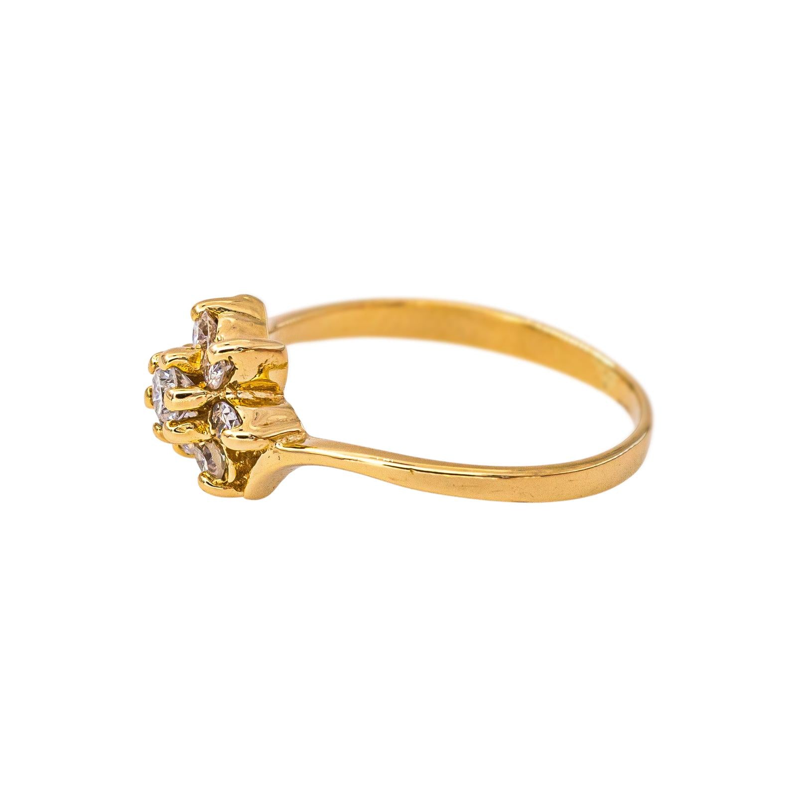 Bague Or jaune Diamant
