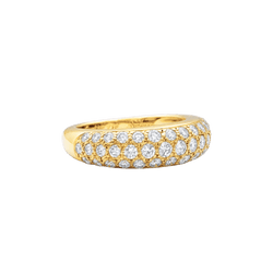 Bague Cartier, "Mimi", or jaune, diamants.