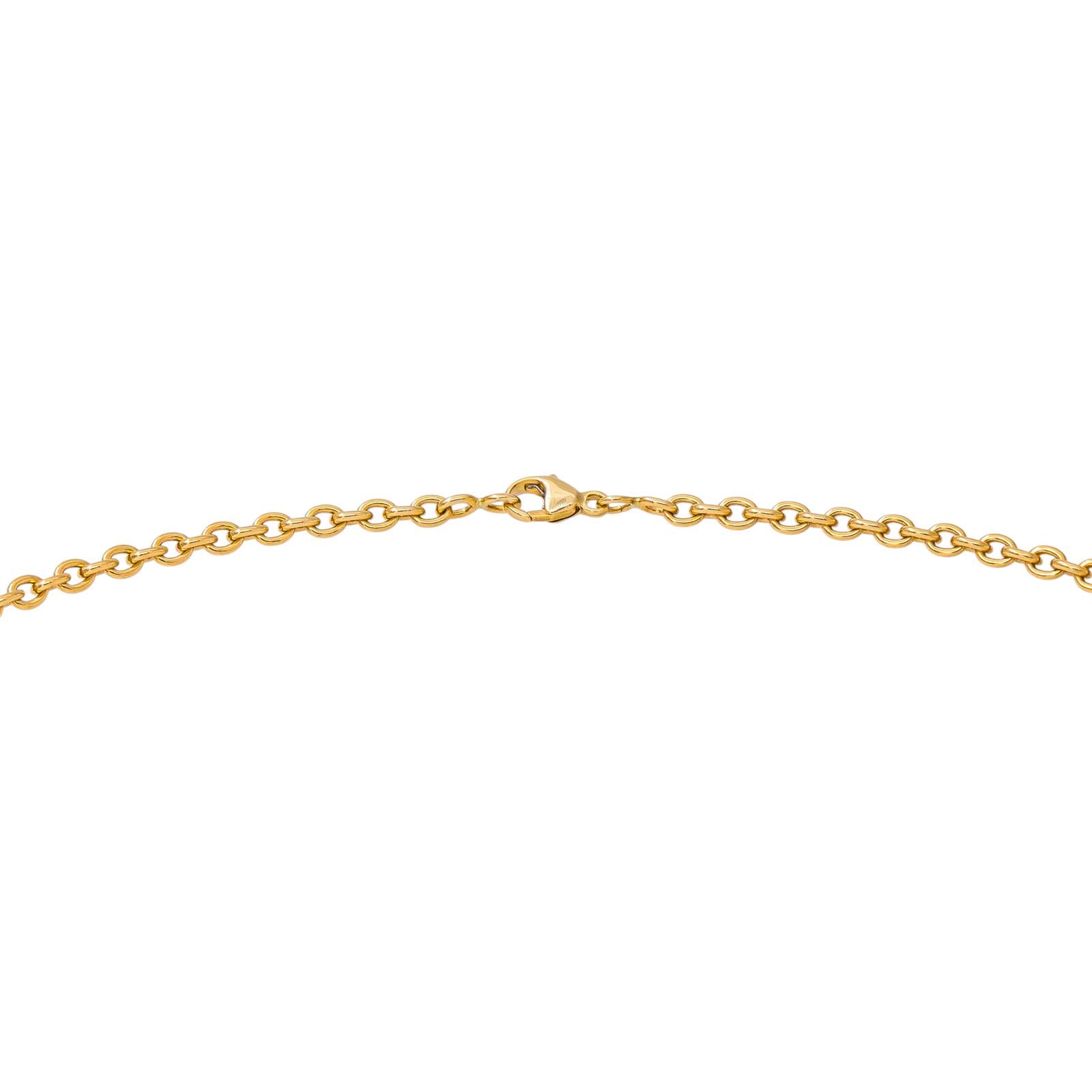 Collier Maille forçat Or jaune