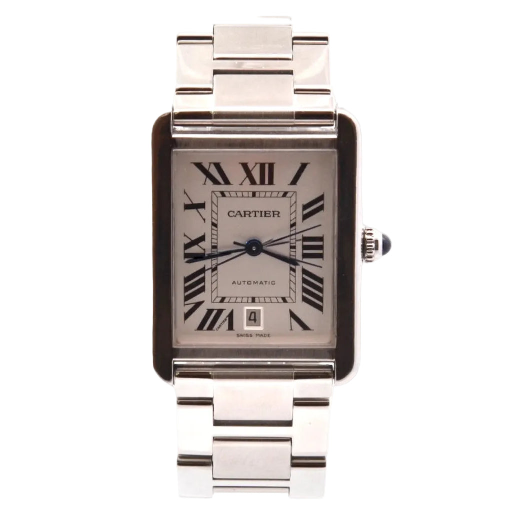 Montre CARTIER "Tank Solo XL" en acier