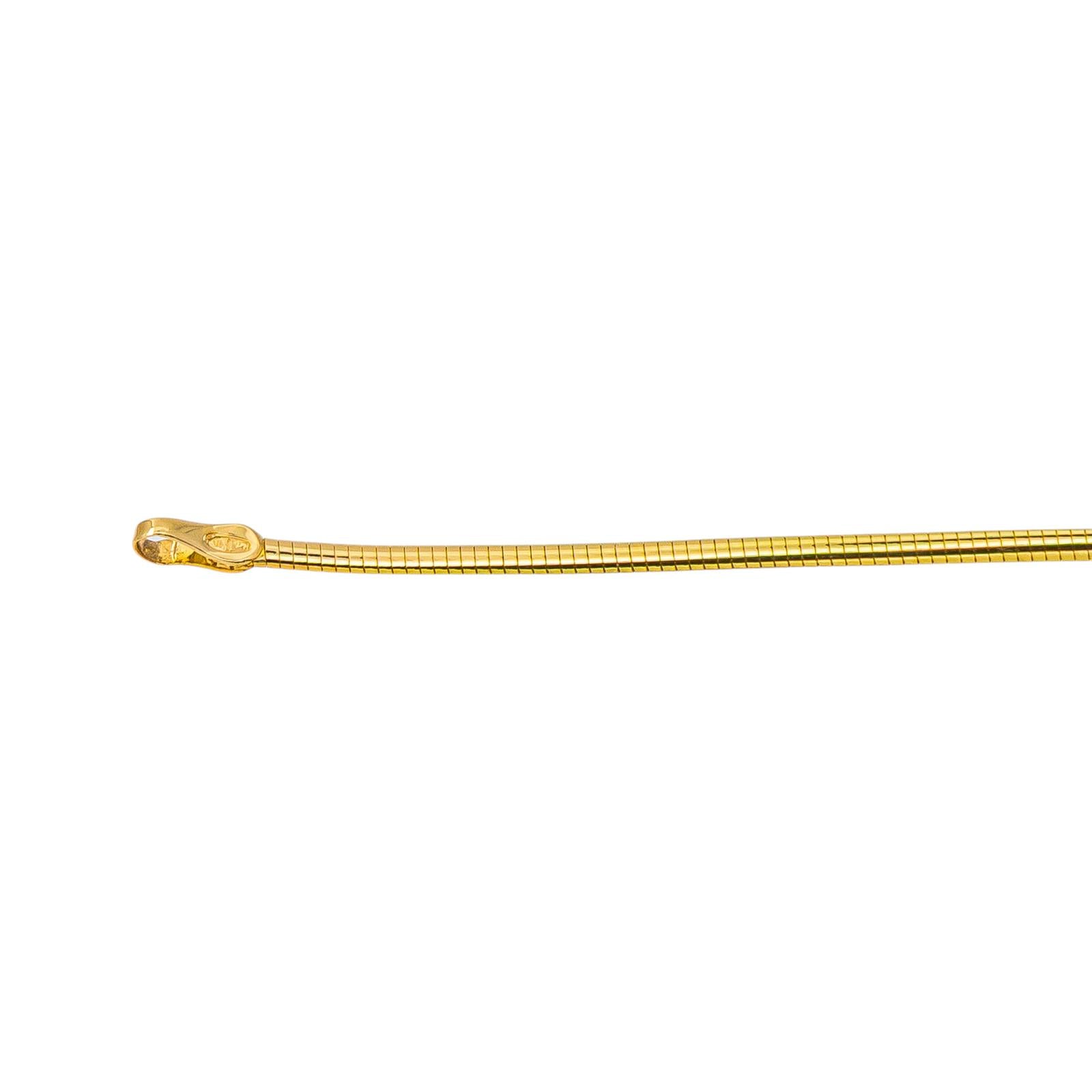 Collier Maille omega Or jaune