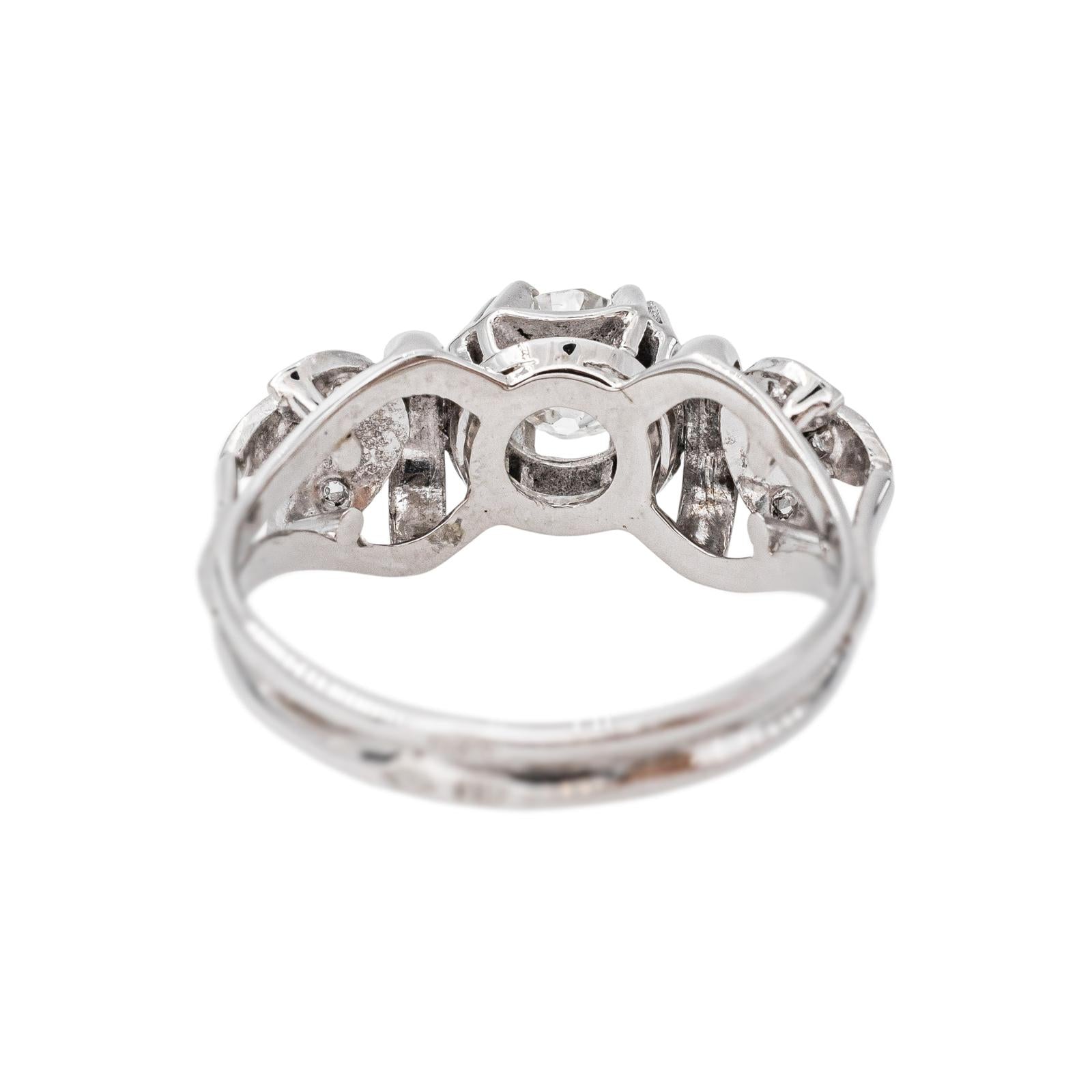 Bague Or blanc Diamant