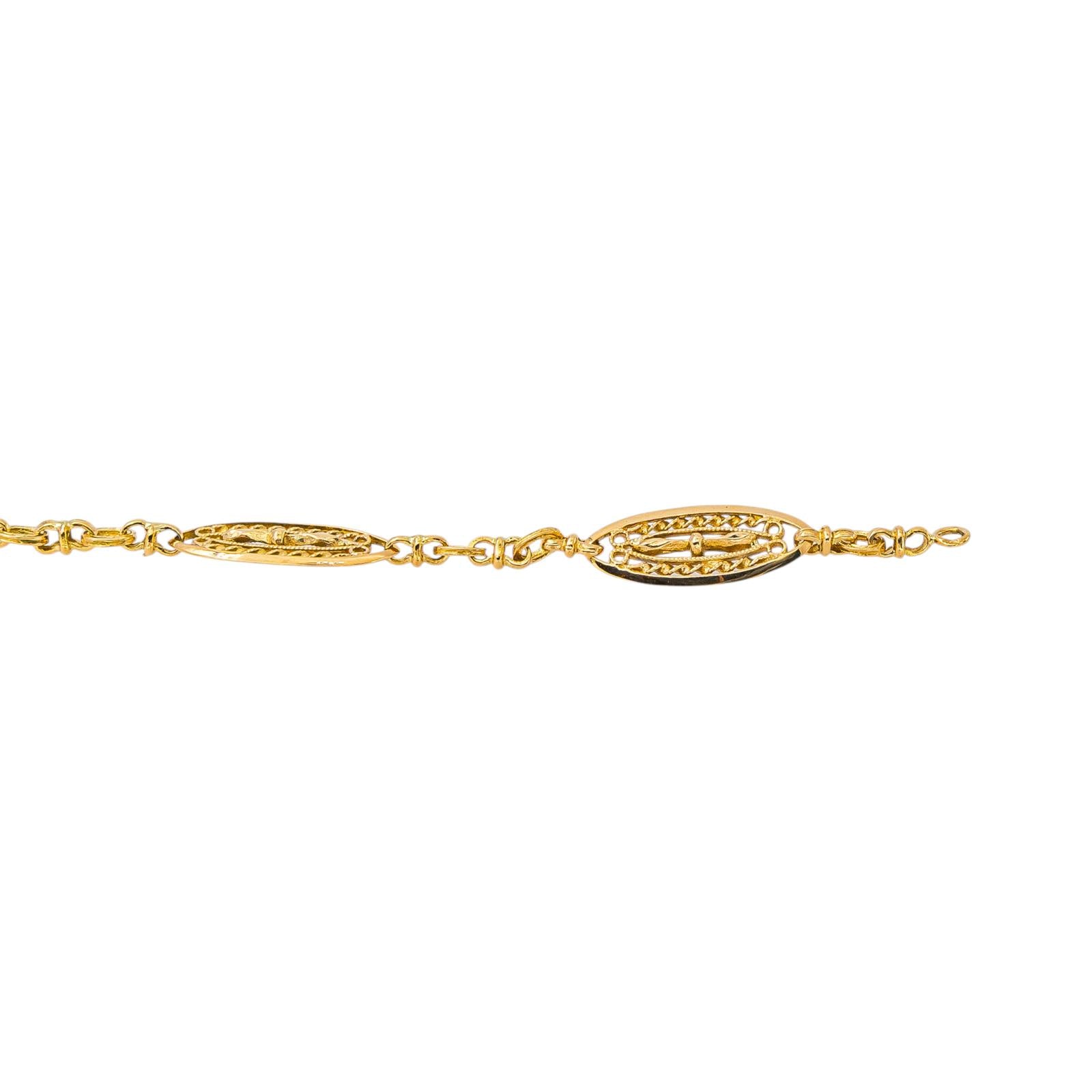 Collier Maille en or jaune