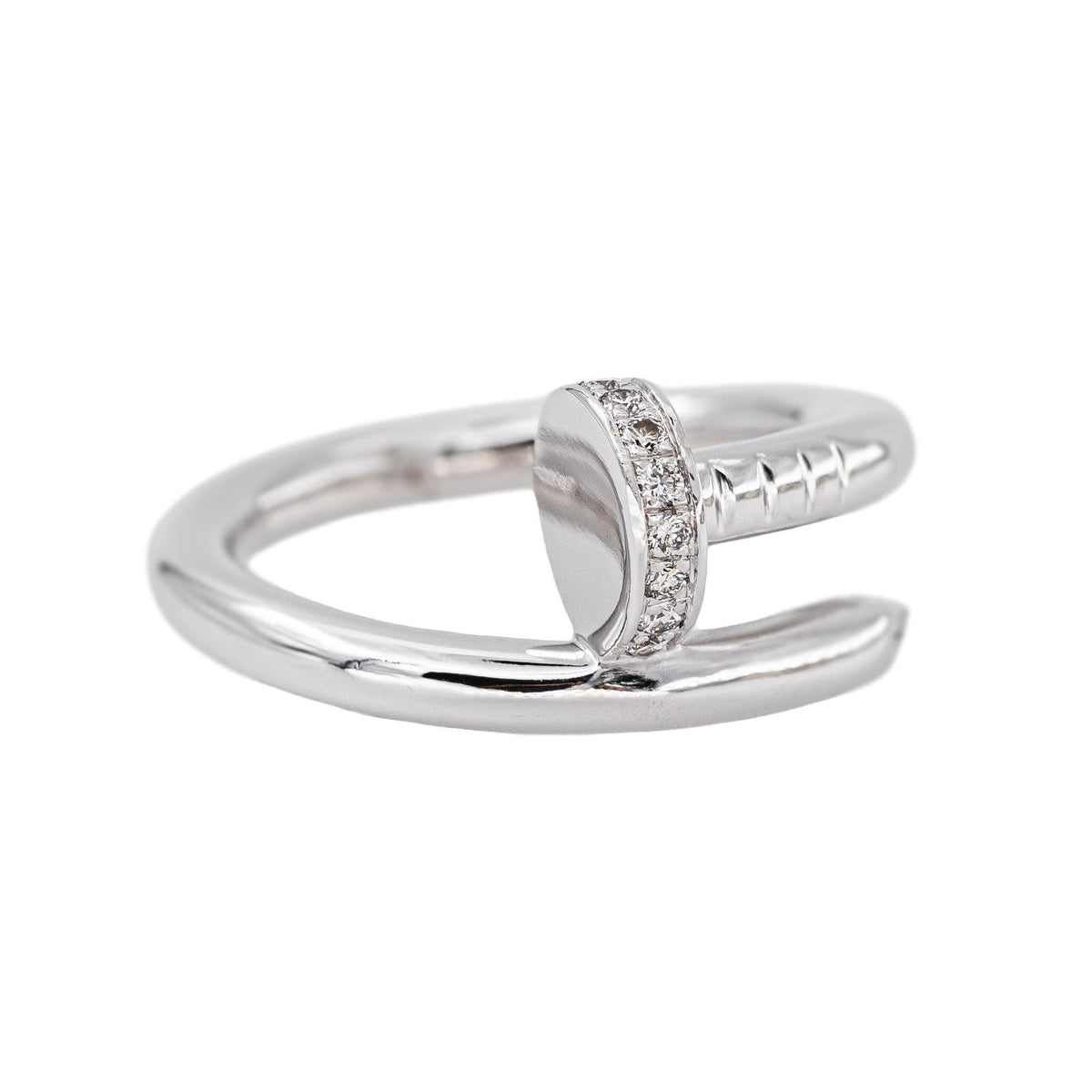 Cartier Bague Juste un clou Or blanc Diamant