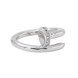 Cartier Bague Juste un clou Or blanc Diamant