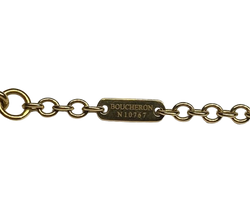 PENDENTIF SUR CHAINE BOUCHERON SERPENT DE BOHEME OR 18K ET DIAMANTS