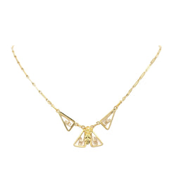Collier Art Déco en or jaune