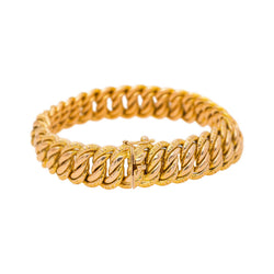 Bracelet Maille américaine Or jaune