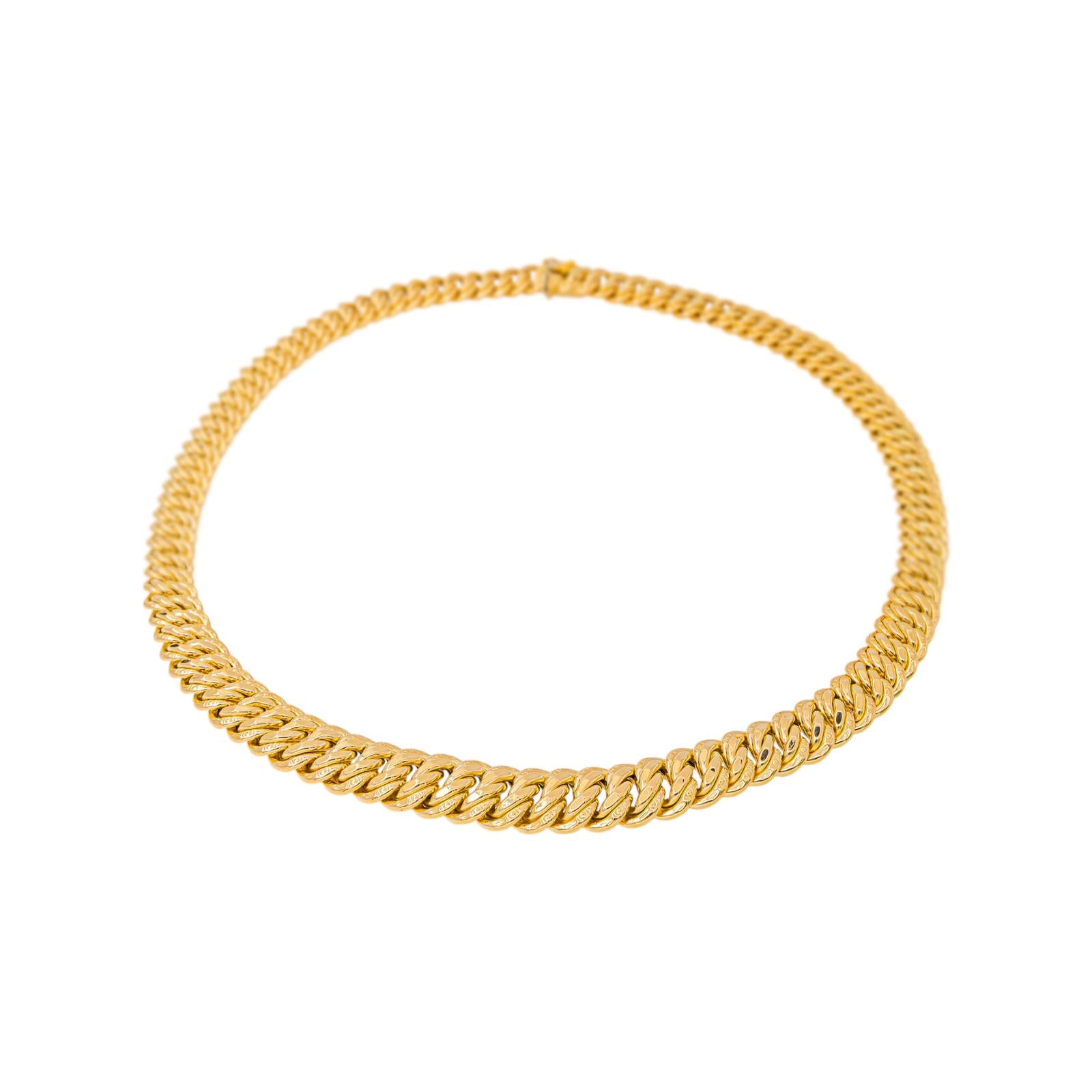 Collier Maille américaine Or jaune