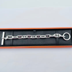 Bracelet HERMÈS "Chaîne d'ancre" en argent