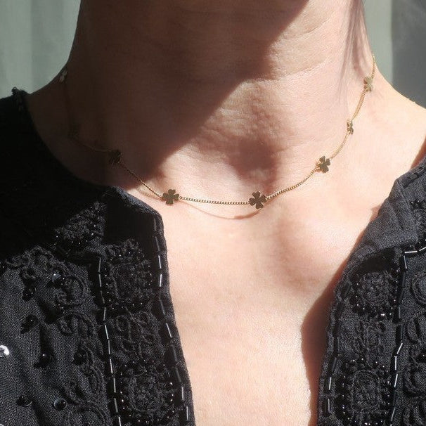 Collier Ras de Cou en or jaune