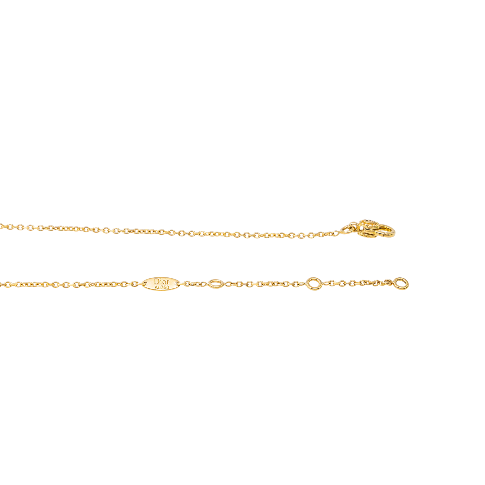 Dior Collier Rose des vents Or jaune Diamant