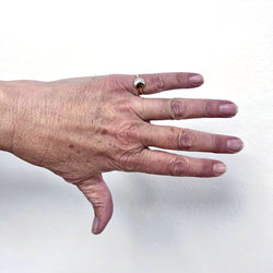 Bague DODO « Lune et Soleil » en or rose et diamants