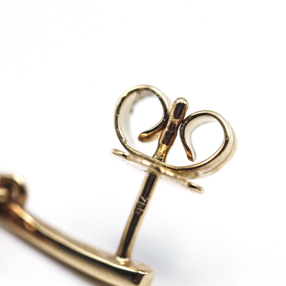 Boucles d'oreilles Clip RAINBOW en or jaune et diamants