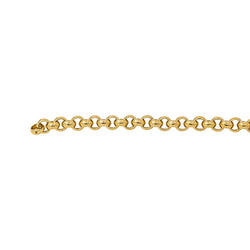 Collier Maille jaseron Or jaune