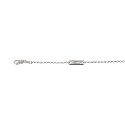 Balmain Collier Maille Forçat  Or blanc