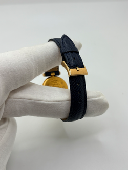 Montre CARTIER "Must Vendôme" PM en vermeil et cuir