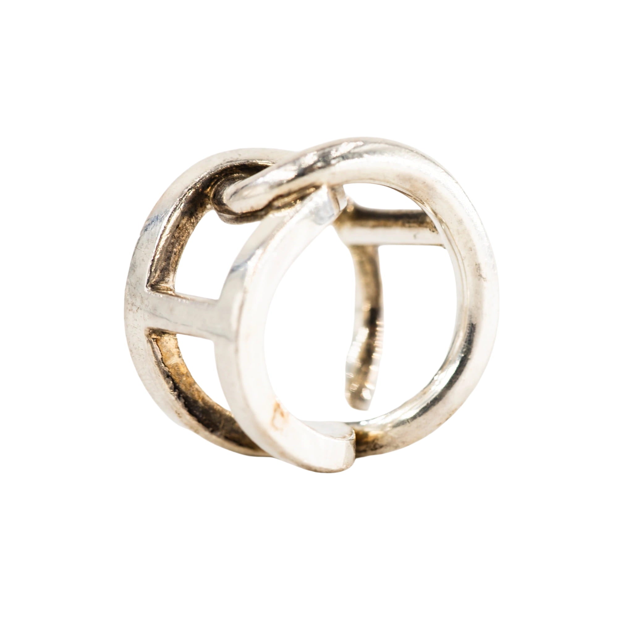 Bague HERMÈS "Cythère" en argent
