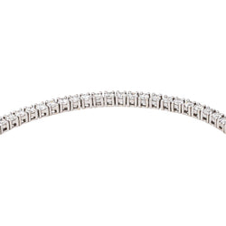 Bracelet Tennis Or blanc Diamant