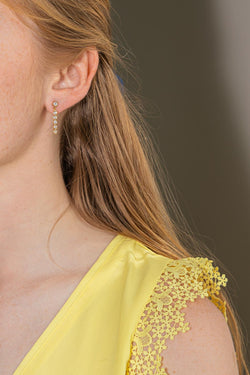 Boucles d'oreilles Or jaune Diamant