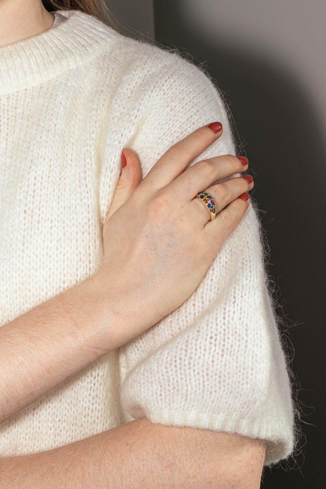 Bague Cocktail Or jaune Saohir jaune