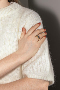 Bague Cocktail Or jaune Saohir jaune