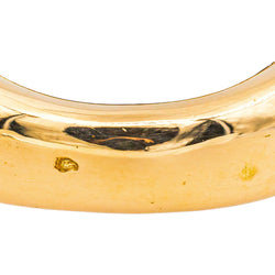 Chaumet Bague Jonc  Or jaune Saphir Violet