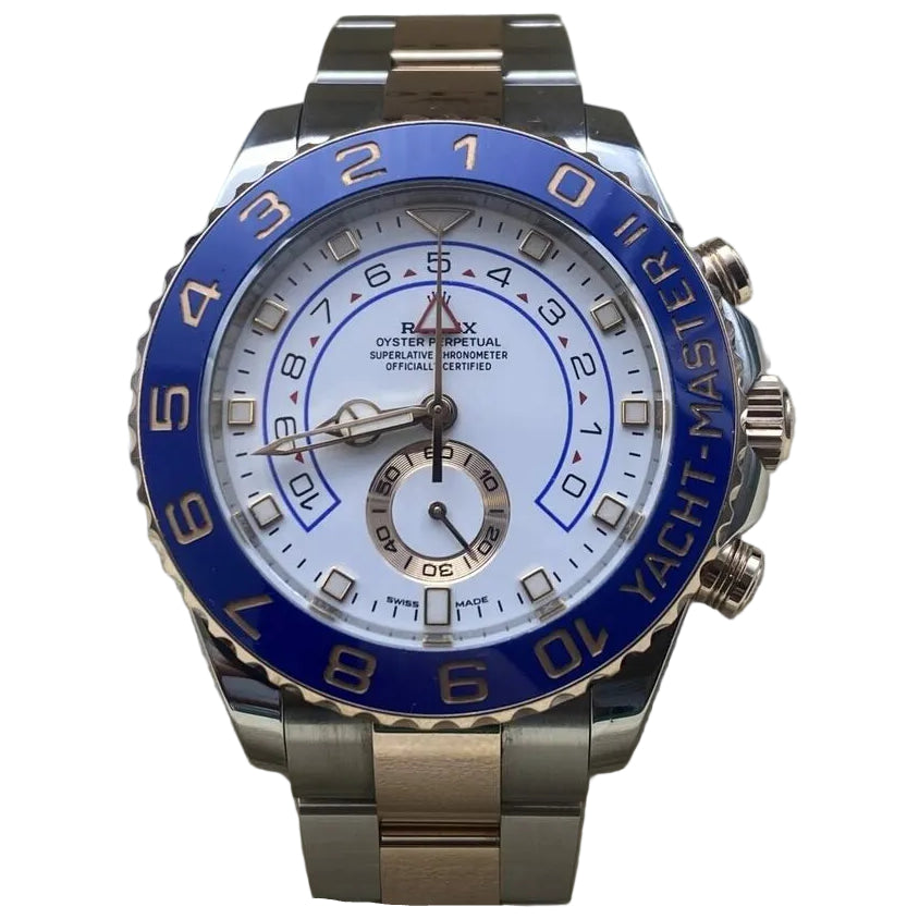 Montre ROLEX "Yatch-Master II" en or jaune et acier