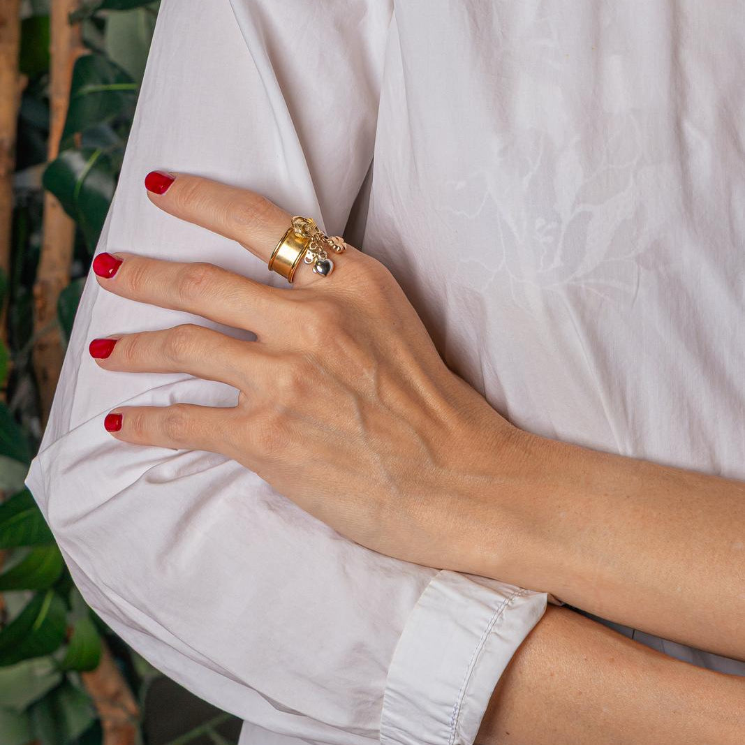 Bague Breloques Or jaune