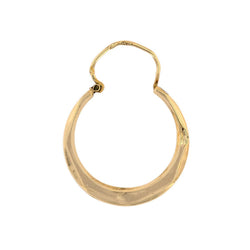 Mono boucle d'oreille Créole en or jaune